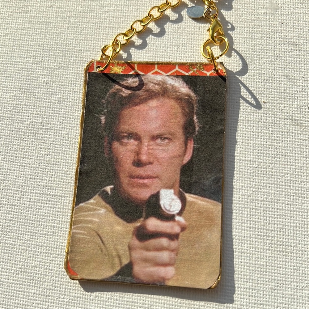 Captain Kirk Brass Ornament